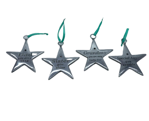 โลหะลายจุดดีไซน์แบบแขวนรูปดาวสำหรับประดับตกแต่งเทศกาลคริสต์มาสดาวสำหรับแขวน - Product Image 2