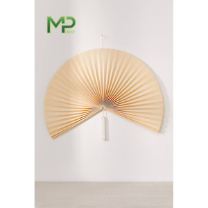Abanicos de Bambú Personalizados de Alta Calidad con Diseño Art Deco 2024, Decoración MP para Pared, Artículo Decorativo Premium para el Hogar, Venta al Por Mayor - Product Image 2