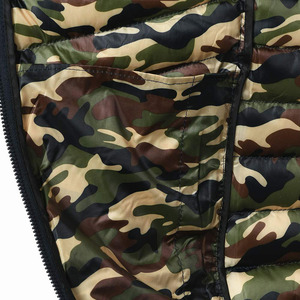 Nylon Men's <b>Winter</b> Puffer <b>Jacket</b> with Hood <b>Long</b> Sleeve Zipper & Pattern Decoration Coated OEM Service Custom Design Eco-Friendly - Product Image 6