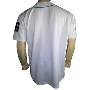 Jersey de béisbol clásico con botones completos para adultos Diseño transpirable de talla grande - Product Image 3