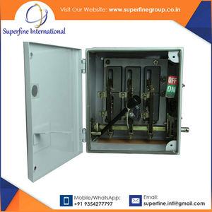 สวิตช์หลักฟิวส์ HRC แบบแมนนวลสวิตช์เปิดโหลดด้านหน้าเปลี่ยนโหลดได้รับการรับรอง CE ผู้ผลิตคุณภาพระดับพรีเมียมอินเดีย - Product Image 4