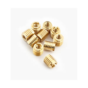 น็อตแทรกทองเหลือง OEM มาใหม่ / น็อตแทรกทองเหลืองผลิตจากการผลิตในอินเดีย - Product Image 1