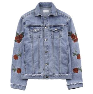 Chaqueta vaquera azul clásica, ropa de calle informal para hombres y mujeres, chaqueta vaquera de manga larga hecha para el día a día, atuendo elegante - Product Image 1