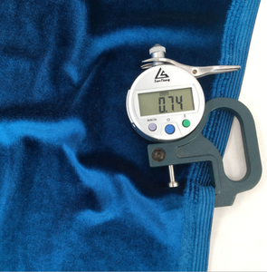 Thời Trang Burnout Lụa Nhung Hoa In Vải Nhung - Product Image 4