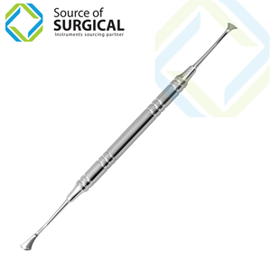 Source of Surgical Professional Manual Dental Scaler Double-Ended Periodontal <b>Teeth</b> <b>Cleaning</b> <b>Tool</b> Tartar Calculus Remover Plaque - Product Image 2