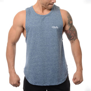 Camiseta de tirantes personalizada para gimnasio para hombre, chaleco de entrenamiento muscular para culturismo - Product Image 3