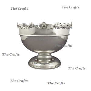 Cuenco de aluminio para servir frutas con soporte de diseño de mariposa de hierro negro Cuenco decorativo de la mejor calidad a la venta - Product Image 6