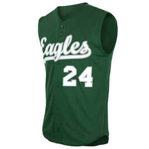 Uniforme de Béisbol Personalizado con Logotipo OEM, Ropa Deportiva Ligera, Cómoda, de Secado Rápido y Transpirable, Sin Mangas para Adultos, Precios Razonables - Product Image 2