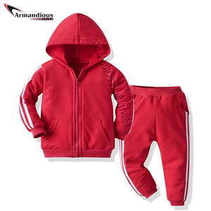 Conjunto de ropa para niños y niñas, Sudadera con capucha, pantalones de jogging, chándal - Product Image 5