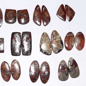 พลอยโมรา Cabochon ขนาดฟรีไซส์,พลอยสำหรับทำเครื่องประดับ - Product Image 1