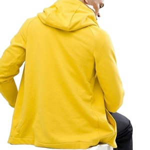 Wholesale Winter Zipper Fleece Custom Streetwear Cotton <b>Pullover</b> Knitted Wholesale plus Size <b>Men's</b> Hoodies Full Zip Up - Product Image 3