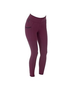 Collants d'équitation à siège intégral de haute qualité pour l'hiver avec poignée en silicone et poches pour téléphone portable - Product Image 3