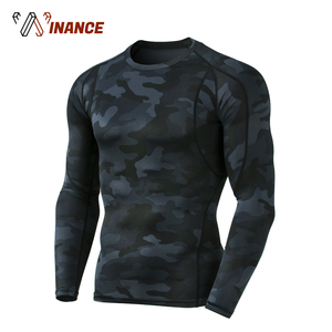 Wholesale Full Fitness OEM Services Sublimation Fully Customized Camo Sublimation <b>Printed</b> Rash Guard - Product Image 5