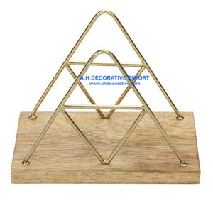 Soporte de pañuelos de Metal para decoración del hogar, caja de pañuelos de almacenamiento de oro antiguo, superventas - Product Image 4