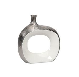 Vase à fleurs décoratif en métal Porte-fleurs de luxe fait à la main de qualité supérieure Pot de fleurs en métal nickelé très vendu - Product Image 2