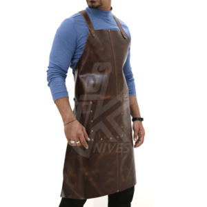 Leather Aprons Highest Standard Easily Clean Custom Size Full Grain Leather Aprons - Product Image 1
