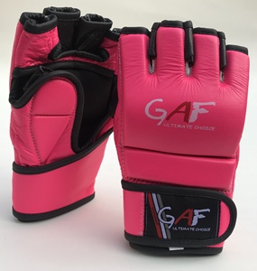 GAF profesional PU cuero medio dedo guantes de boxeo logotipo personalizado MMA guantes de lucha para hombres mujeres tallas 8oz 12oz para Sanda - Product Image 3