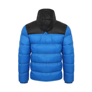 Chaqueta de burbujas recortada de invierno para hombre, personalizada - Product Image 4