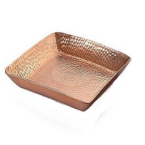 Bandeja de Postres Rectangular de Tamaño Personalizado, Diseño Moderno, Bandeja de Cobre para Servir Té y Café a Precio Competitivo - Product Image 3