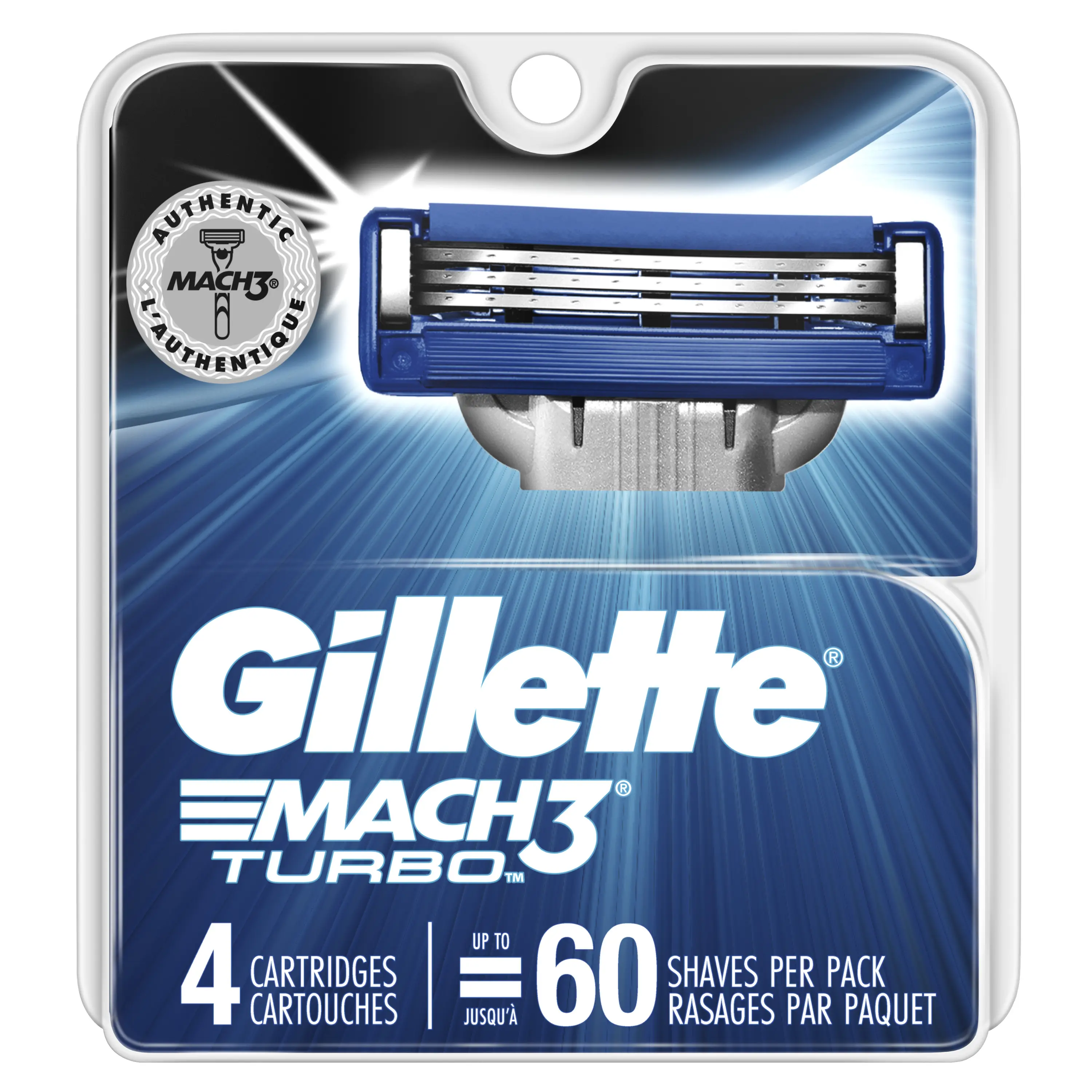 Одноразовые бритвенные лезвия Gillette Mach 3