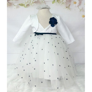 Traje de princesa para niña, ropa para niña, vestido de fiesta de flores para niña, vestido de boda elegante 2020 - Product Image 1