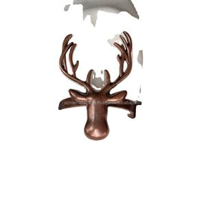 Anneau de serviette en métal moderne avec motif tête de cerf, idéal pour la rentrée scolaire, les mariages, les banquets, les hôtels, les restaurants, vaisselle écologique - Product Image 1