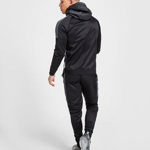 OEM Latest Design Wholesale Custom Sportswear Fitness Sweatsuit Tow Piece <b>Track</b> <b>Suit</b> For Men - Product Image 2