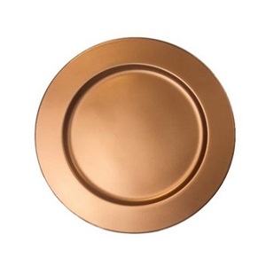 Assiettes de service alimentaire en cuivre pour mariage et vaisselle à la maison Assiette de présentation décorative aux meilleurs prix - Product Image 4