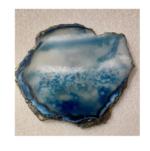 Proveedores mayoristas de posavasos de mármol ecológicos y posavasos de mármol hexagonal de diseño metálico a un precio razonable - Product Image 6