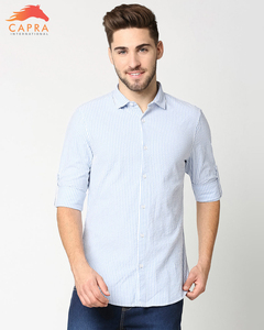 Nouvelle arrivée 2025 coton été décontracté robe d'affaires formelle qualité supérieure à manches longues doux coupe ajustée haute qualité hommes chemise formelle - Product Image 2