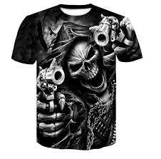 T-shirt manches courtes pour homme, Hip Pop, avec impression numérique, haute qualité, en coton, - Product Image 4