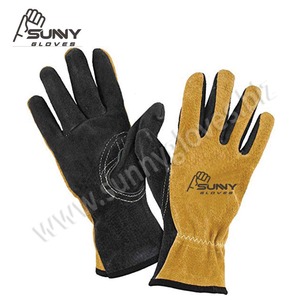 Résistant à la chaleur en cuir de soudage anti-incendie-gants - Product Image 6