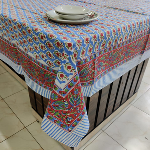 Home Decor <b>Table</b> <b>Cover</b> in Pure Cotton Ethnic Home Decor <b>Table</b> <b>Cover</b> Hand Block Printed Cotton <b>Table</b> <b>Cover</b> - Product Image 1
