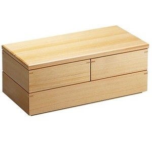 Fiambrera japonesa de doble capa para restaurantes y hoteles en fiestas - Product Image 3