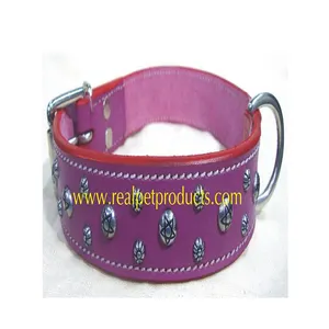 Hot Selling Stylish Design Leather Dog Collar From Indian Manufacturer And Exports
