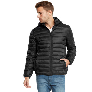 Solid Color Boxy Puffer Winter <b>Jackets</b> for Men - Product Image 5