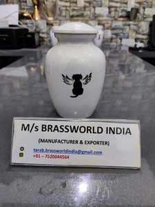 «Urne commémorative pour chat en aluminium peint à la main avec miaou pour animal de compagnie, fournitures pour enterrement «urne commémorative pour chat» - Product Image 4