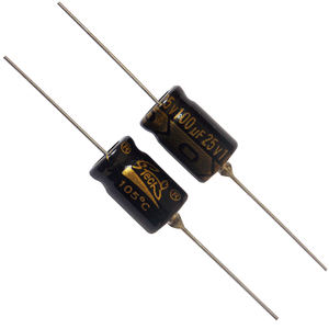 Taiwan Manufacturer Aluminum Electrolytic <b>Capacitor</b>, Axial 100uF 16V/25V/50V/63V/100V/160V - Product Image 2
