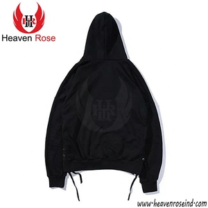 เสื้อมีฮู้ดแฟชั่นสำหรับผู้ชายเสื้อมีฮู้ดแบบสวมหัวเชือกคอตตอนผ้าฟลีซ100% สำหรับผู้ใหญ่เยาวชนฤดูหนาว - Product Image 4