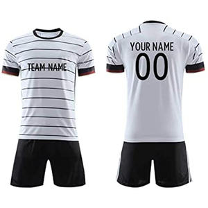 Uniforme de equipo de fútbol con nombre personalizado y número Kit de fútbol al por mayor para clubes Escuelas y equipos deportivos - Product Image 1