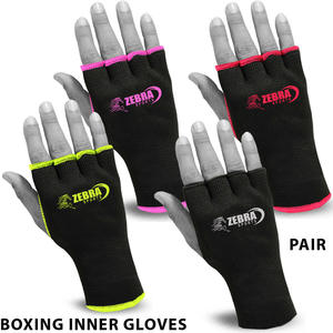 Guantes Interiores de Boxeo ZEBRA SPORTS para Golpear, Material de Nailon/Algodón/Goma, Calidad de Grado A+, Hechos a Medida, Venta al por Mayor - Product Image 2