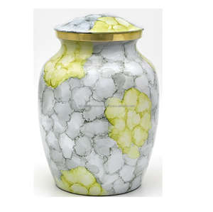 Urnes de crémation en laiton de haute qualité et classiques avec conception de doublure noire et urnes funéraires en métal fini or pour cendres humaines - Product Image 4