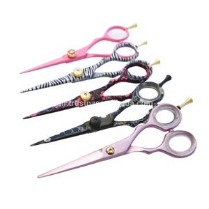 Juego de 5 Tijeras Profesionales para Cortar Cabello, Tijeras de Peluquería Japonesas para Estilistas, 5.5 Pulgadas, LA ELAHI - Product Image 1