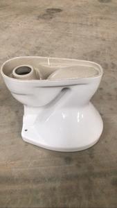 Couverture blanche en céramique pour toilette, ensemble de salle de bain, siège de toilette, bon marché, avec motif graphique d'emballage de l'heure, en vente - Product Image 5