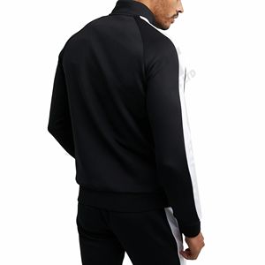 Conjunto de chándal deportivo de algodón ecológico unisex, Sudadera con capucha de invierno, logotipo personalizable antientrenamiento para hombres y mujeres, OEM personalizado - Product Image 2