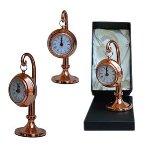 Horloge de Table en cuivre finition brillante pour articles de Table, meilleure décoration pour la maison, thème moderne, Design personnalisé disponible - Product Image 6