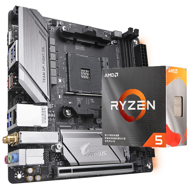 GIGABYTE B450 I AORUS PRO WIFI Used Mini ITX Motherboard