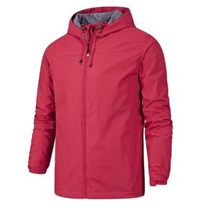 Customized High Quality Bomber Rain Jacket Durable Canvas <b>Stand</b> Collar Breathable Waterproof Features Winter Zipper Closure - Product Image 6