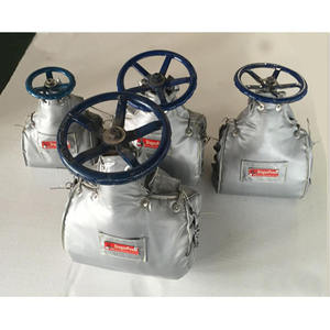 Manchons d'isolation thermique pour vanne à boisseau sphérique à haute température, amovibles et réutilisables - Product Image 2