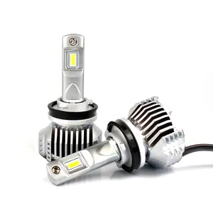 Super brilhante levou auto faróis P12 90W 13000lm led carros luzes led farol do carro h11 com padrão de feixe perfeito